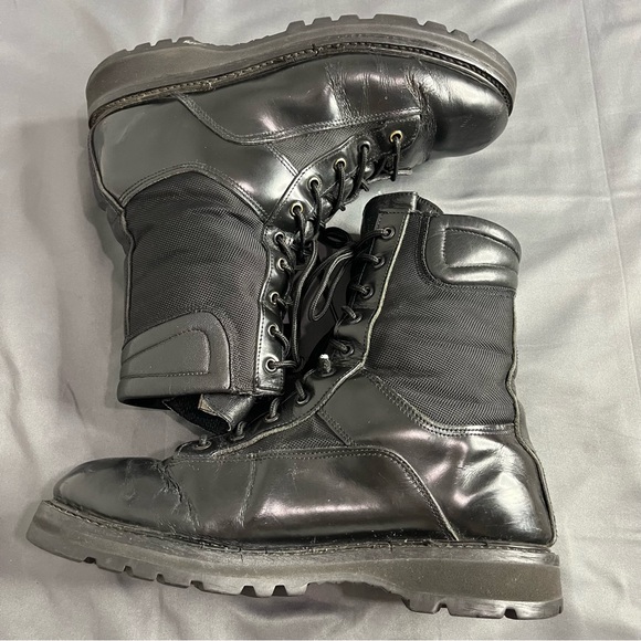 Tactical Boots Fits Mens US 10 Jump Combat Boots Grunge VTG Military Workwear - Picture 12 of 13